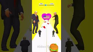 Donald Trump vs Joe Biden Run #shorts #games #donaldtrump