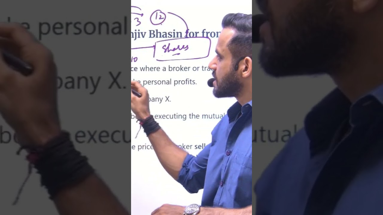 Insider Trading vs Front Running UPSC | Front Running UPSC | Stock Market Ethics UPSC 