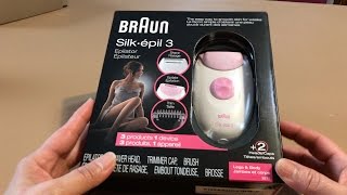 braun silk epil 3 trimmer