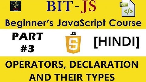 [HINDI] BIT-JS Beginner