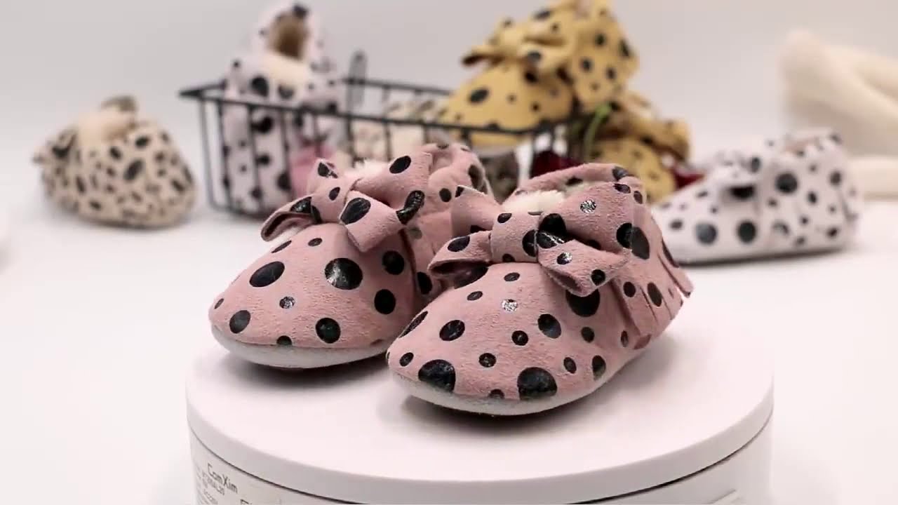 Dottie Suede Baby Shoes  - My Little Newborn