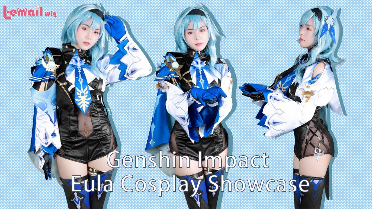 Genshin Impact Eula Cosplay Costumes