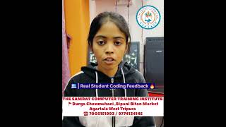 Coding ছিল কঠিন 😓এখন এটা easy 😍💻Learn C, C++, Java, Python 🔥Join Best Computer Institute in Agartala