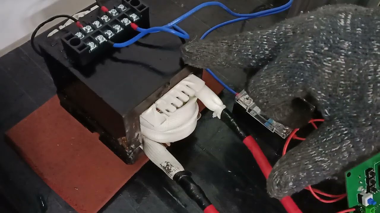 Chia sẻ về biến áp lò vi sóng làm biến áp hàn cell pin