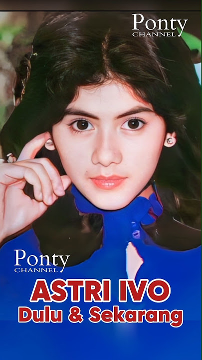 Astri Ivo Then and Now, singer and actress from the 1970s #singer #actressindonesia