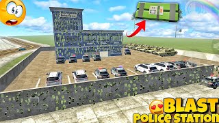 Indian bikes driving 3D 10,000 Sticky Bomb💥 In Police Station Blast°🧑‍✈️ Best video #1 screenshot 4