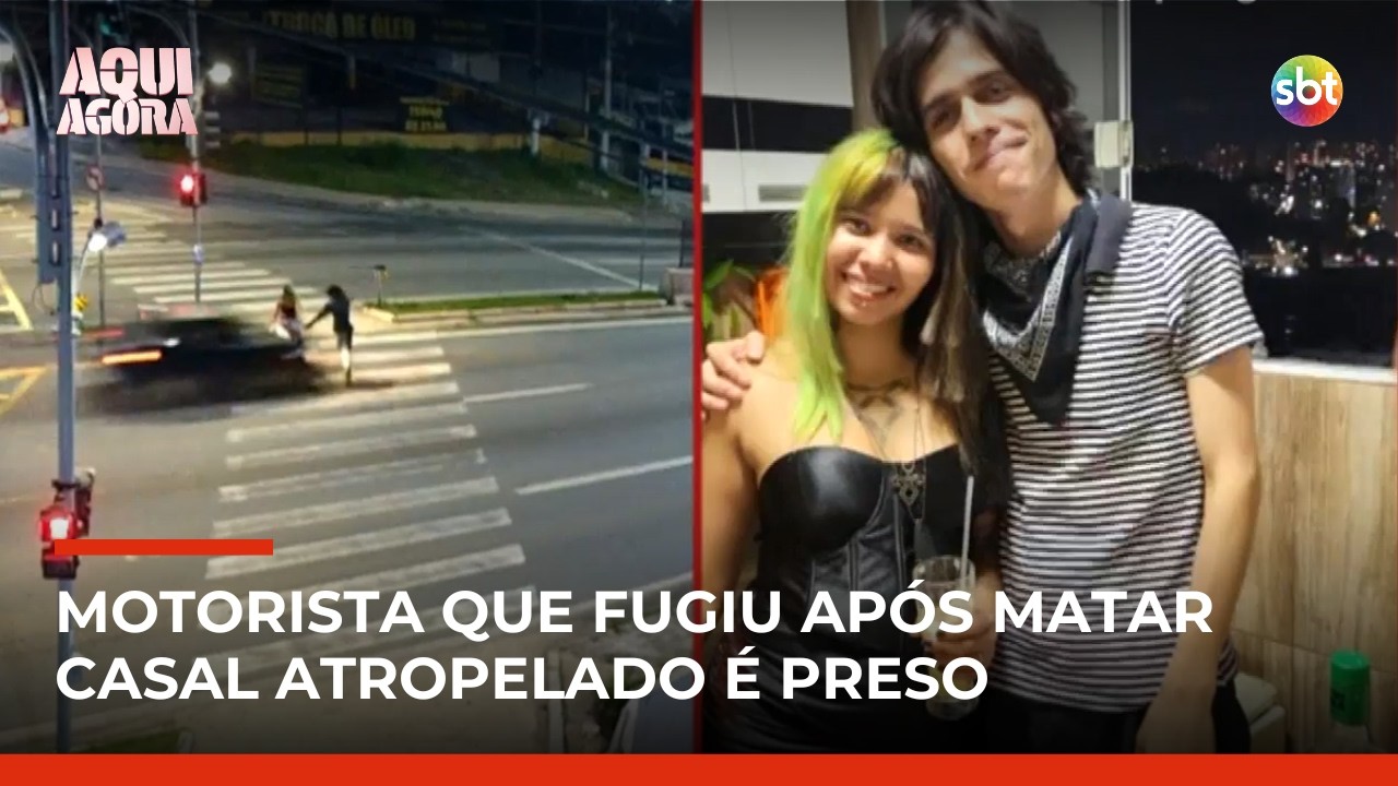 Motorista que atropelou e matou casal em Taboão da Serra (SP) é preso | #AquiAgora