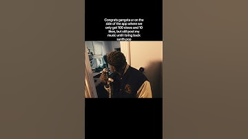 This is our chance to bring back synth pop #synthpop #musician #80smusic