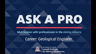 Ask A Pro: Geological Engineer