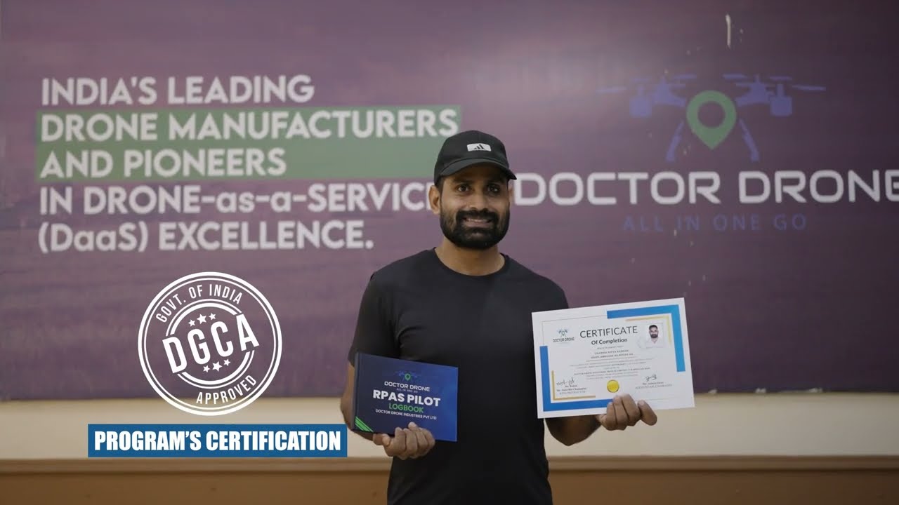 Станьте профессиональным инструктором по пилотированию дронов с одобренной DGCA программой TTT от...