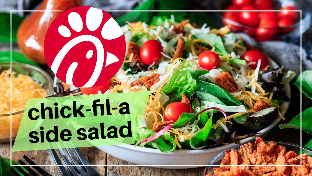 How to Make ChickfilA Side Salad YouTube