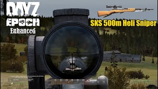 DayZ - Epoch Enhanced Arma 2 Chernarus Sniping a Heli 500m