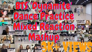 BTS 'Dynamite' Dance Practice Mixed Reaction Mashup