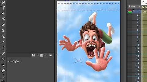 How to Animate a Character falling from a height in Opentoonz by Eazidor
