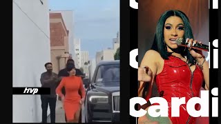 Cardi B Screams as Offset is detained by police