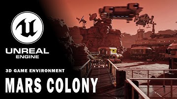 Mars Civilization Game Environment | Unreal Engine 5 | Saarthak Maharana