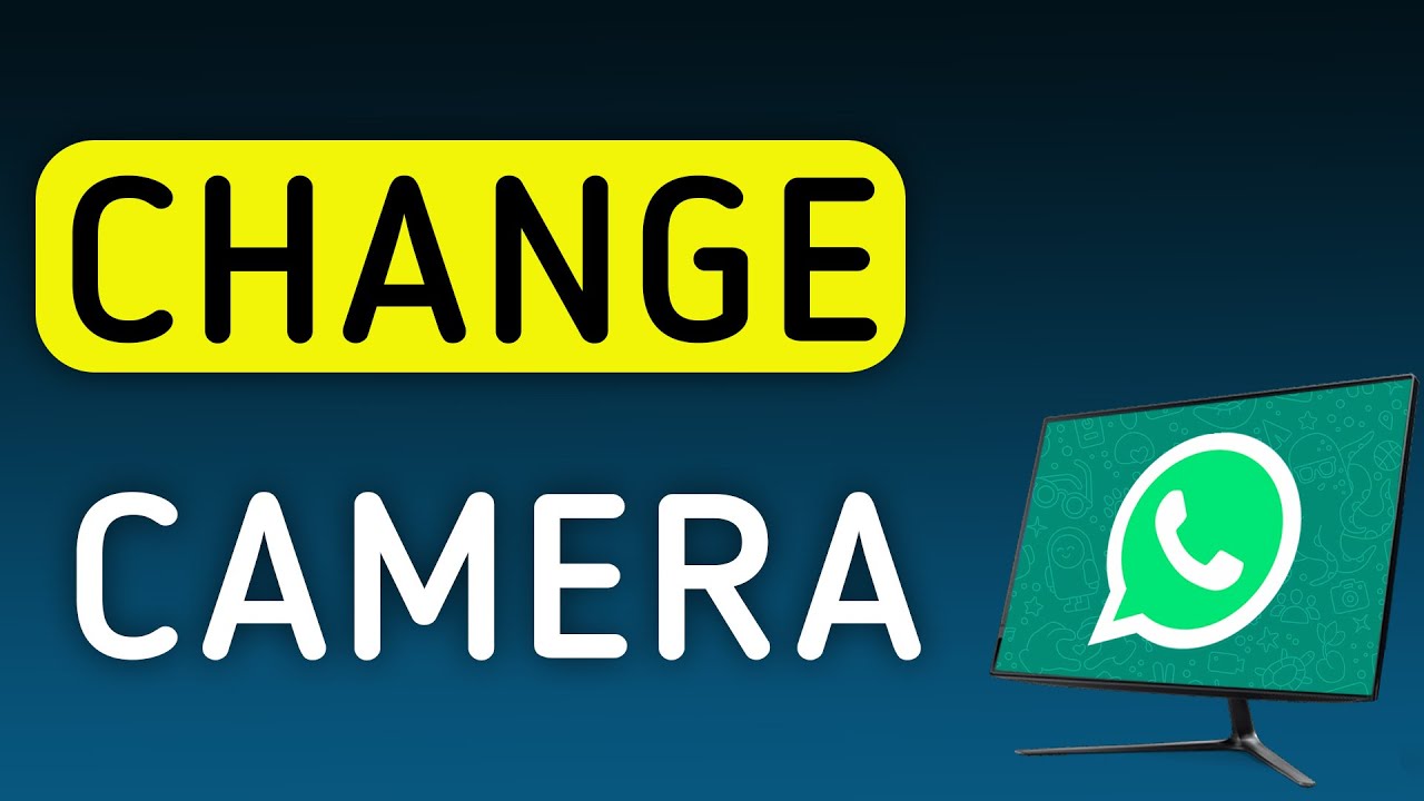 Как изменить камеру в приложении WhatsApp на ПК (новое обновление)