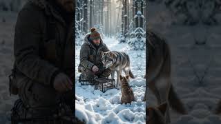 Плачущий волчонок умолял спасти мать — но то, что случилось потом, изменило всю его жизнь!