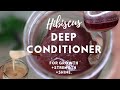 This will leave your hair juicy AF! | DIY Ayurvedic HIBISCUS deep conditioner