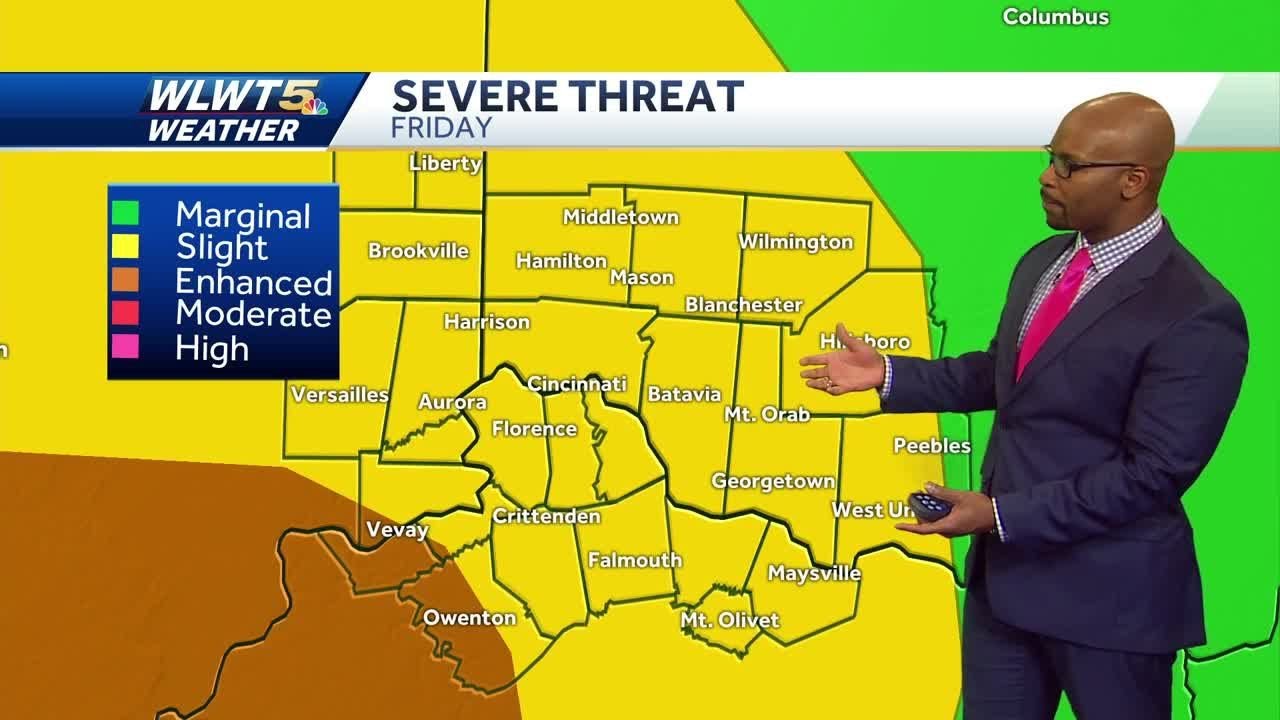 Severe Storms Likely Friday - YouTube
