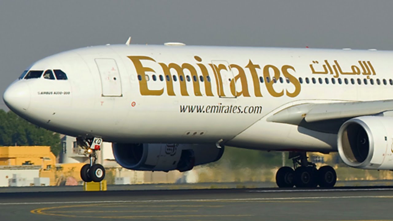 Emirates Airbus A330 243 Landing At Larnaca Cyprus A320 Takeoff emirates-airbus-a330-243-landing-at-larnaca-cyprus-a320-takeoff
