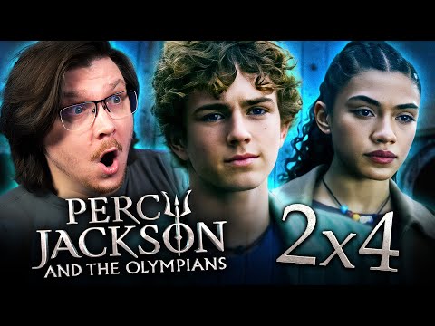 PERCY JACKSON AND THE OLYMPIANS 2x4 REACTION | The Sea of Monsters | Season 2 Episode 4 | Review