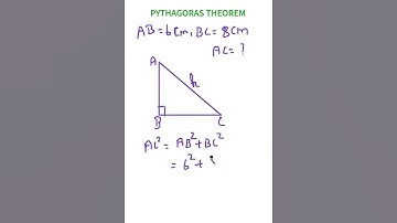 Pythagoras Theorem....  Example .. #shorts #youtubeshorts