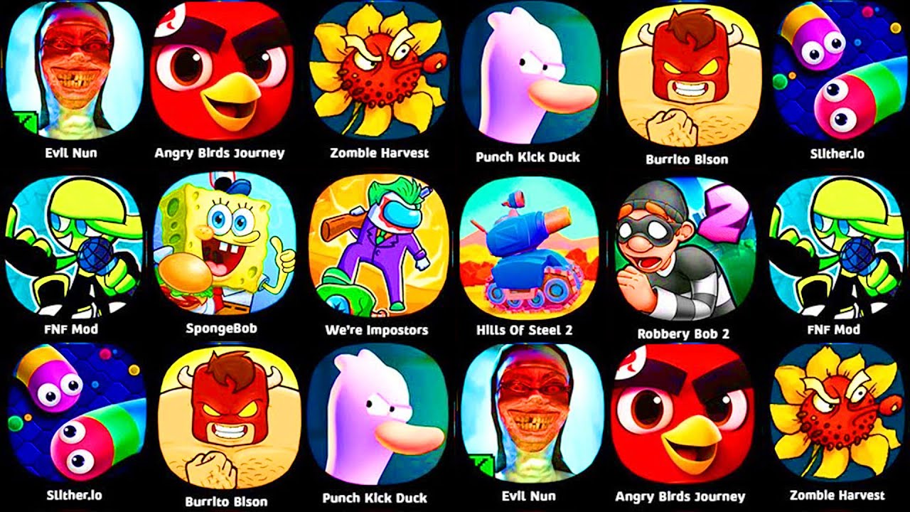 Robbery Fnf Zomble Harvest,Punch Kick Duck,Robbery Bob 2, FnF Mod,SpongeBob,We're ...