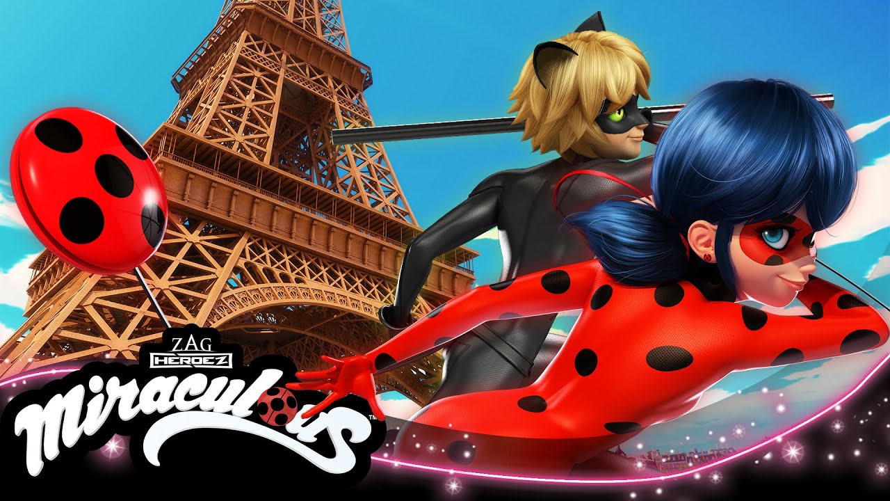 1 HORA MIRACULOUS   LADYBUG Y GATO NOIR   Compilao