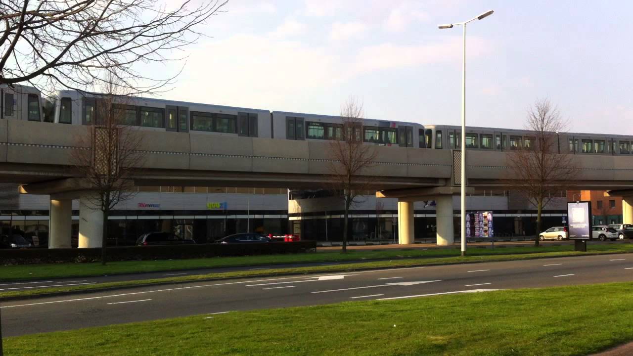 RET Metro Combi Type B+S (5358-5322-5411) vertrek nabij Spijkenisse Centrum naar De Terp!!