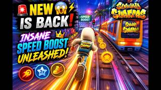 Information 🚨 NEW IS BACK! 😱⚡ INSANE SPEED BOOST UNLEASHED! 👑🔥 Subway Surfers Update