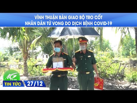 Video Vĩnh Thuận Bàn giao bộ tro cốt nhân dân tử vong do... - youtube