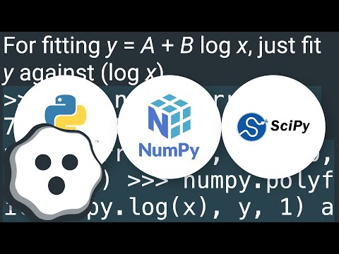 How To Fit An Exponential Function Into Data In Python
