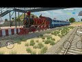 🔥 Dangerous Wap5 Amrit Bharat Locomotive Leads Intercity express+Howrah Local Skipping 90° 