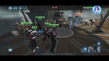 Bad Batch vs Padme, Mace 5v5 GA SWGOH. EASY