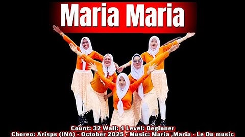 Maria Maria || by GAYATRI || Choreo:Arisps (INA) - October 2025