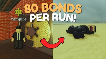 THE EASIEST GUIDE FOR GRINDING BONDS SOLO! (Vampire Class) | ROBLOX Dead Rails