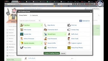 Schoology - Group & Individually Assigning Materials