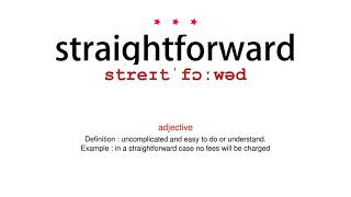 Celebrity How to pronounce straightforward - Vocab Today Net Worth
