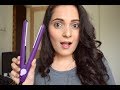 How To Curl Your Hair With Straightener | Easy Hairstyle