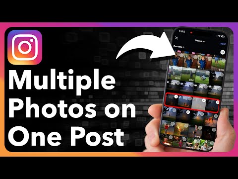 How To Post Multiple Pictures On One Post On Instagram