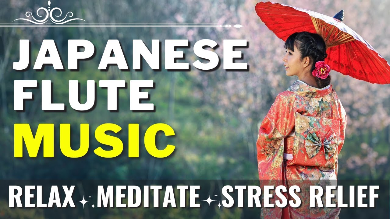 Beautiful Japanese Flute Music & Ambient Sound Relaxing Music for Sleep
