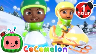 Cody And Nina's Ultimate Snow Racing Song | Cocomelon Nursery Rhymes & Kids Songs