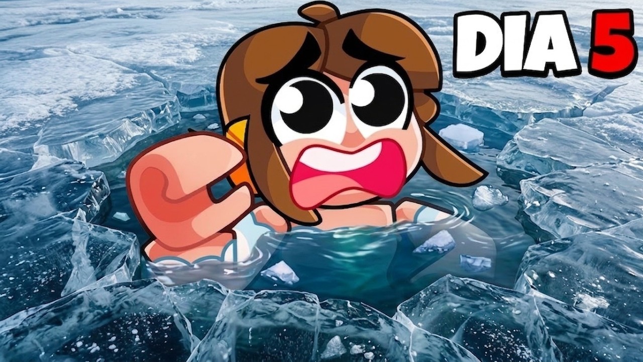 SOBREVIVENDO 7 DIAS NO ÁRTICO DO ROBLOX!