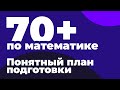 ✊ План подготовки на 70+ по профильной математике