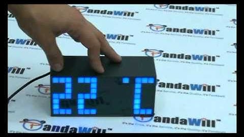 Reloj Digital (Temperatura, Calendario y alarma)