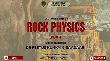 ROCK PHYSICS - LECTURE SERIES 1 | LESSON 4