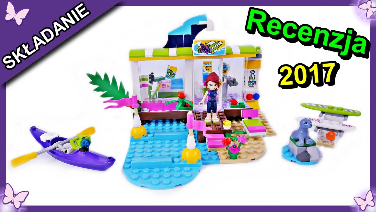 Sklep Dla Surferów W Heartlake Klocki Lego Friends 41315 Budowanie