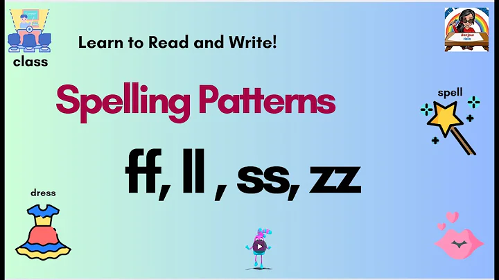 ff,ll, ss, zz/ Floss Rule/  Spelling Patterns / Learn to Read/ Phonics