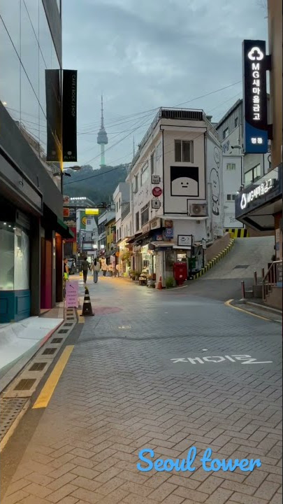 Seoul tower #shorts #seoul #korea #namsanseoultower